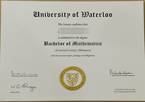 Buy fake University of Waterloo degree