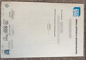 fake GCSE certificate of CBAC