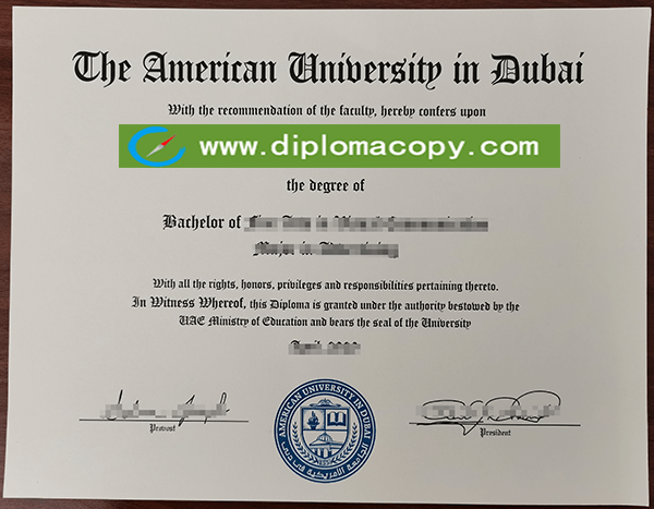 Take Fake American University in Dubai Degree