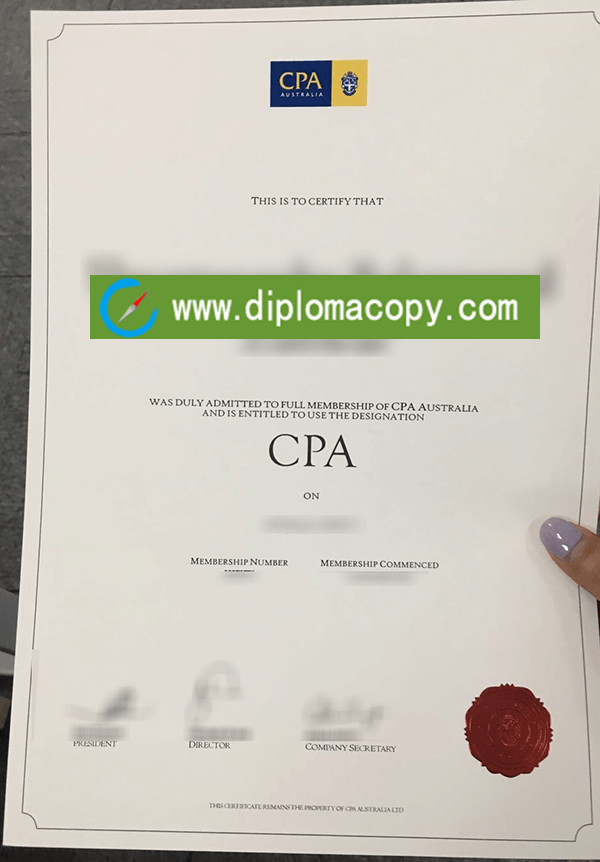 How to buy CPA Australia fake certificate online