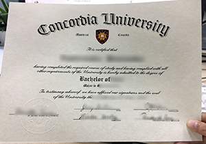 order Concordia University fake degree in Canada