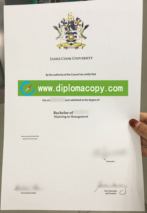 James Cook university fake diploma