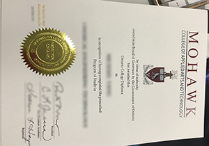 Buy Mohawk College fake diploma