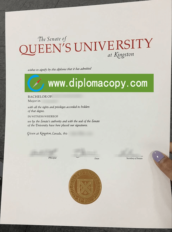 Queen's University fake degree