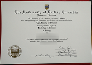 UBC diploma sample