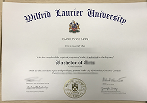 Wilfrid Laurier University fake diploma