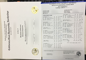 CSUN diploma, CSUN official transcript