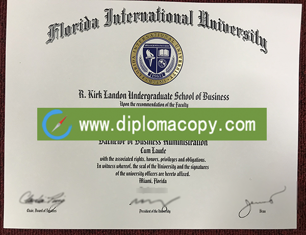 Florida International University fake degree