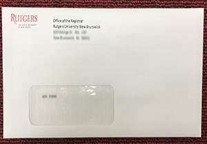 buy Rutgers University registrar office envelope