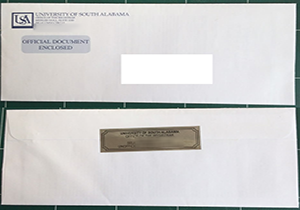 Order fake University of Alabama envelope