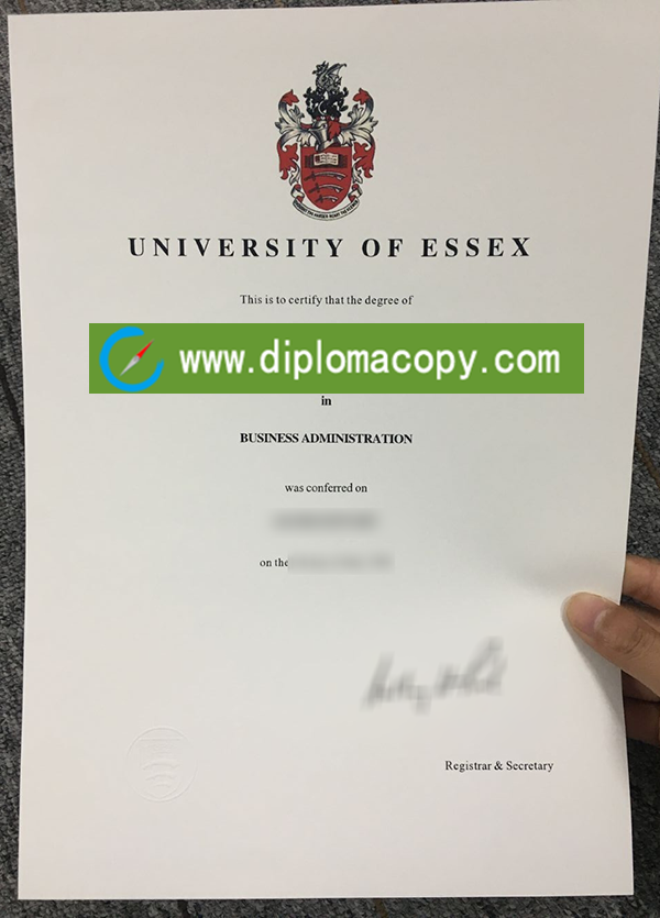 University of Essex diploma