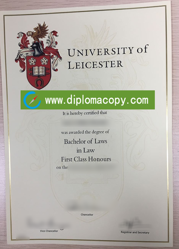 Leicester university Diploma