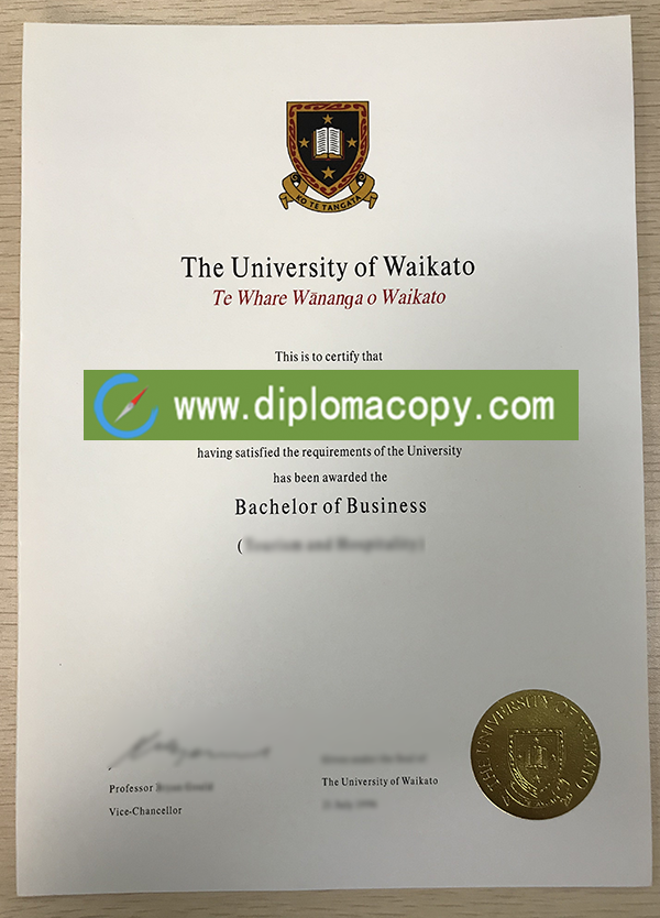 University of Waikato diploma