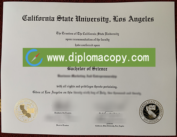 CSULA diploma