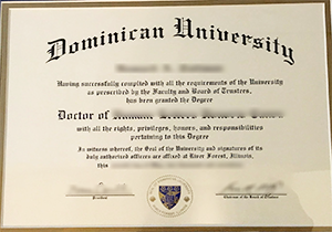 fake Dominican University College degree