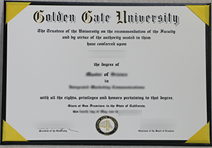 Golden Gate University fake diploma