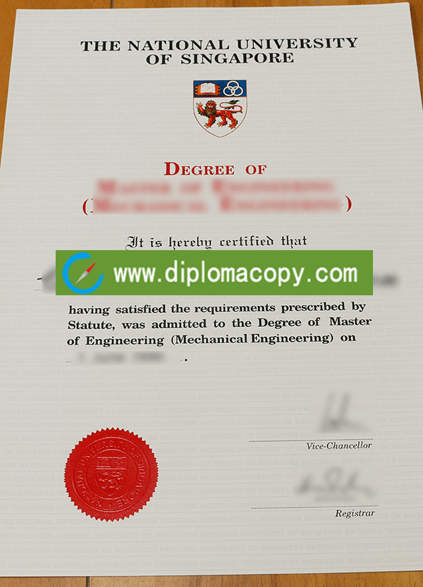 National University of Singapore degree, buy fake NUS diploma