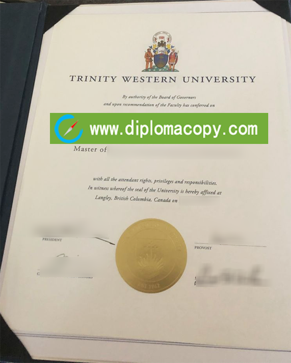 Trinity Western University degree, TWU fake diploma