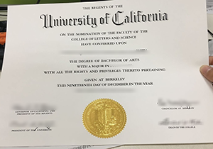 UC Berkeley diploma