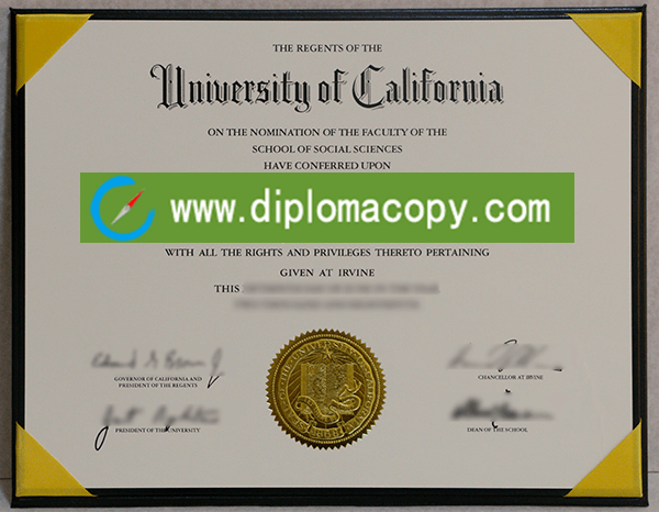 how buy fake UC Irvine diploma