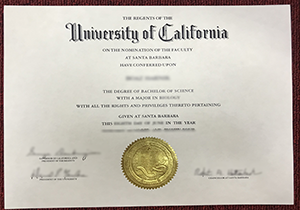 University of California Santa Barbara degree