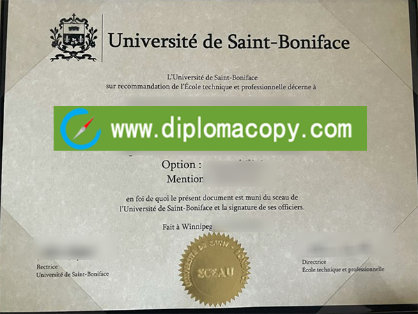 Université de Saint-Boniface degree, buy fake USB diploma