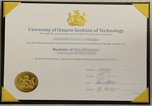 fake Ontario Tech University diploma