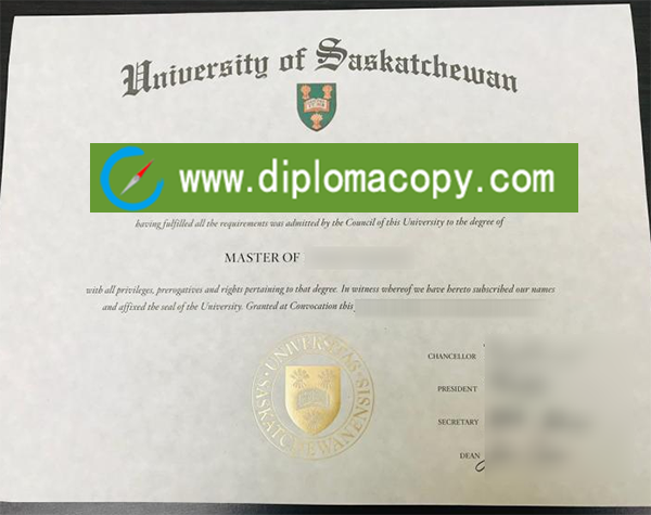 University of Saskatchewan diploma, buy fake degree in Canada