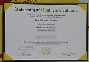 University of Southern California diploma
