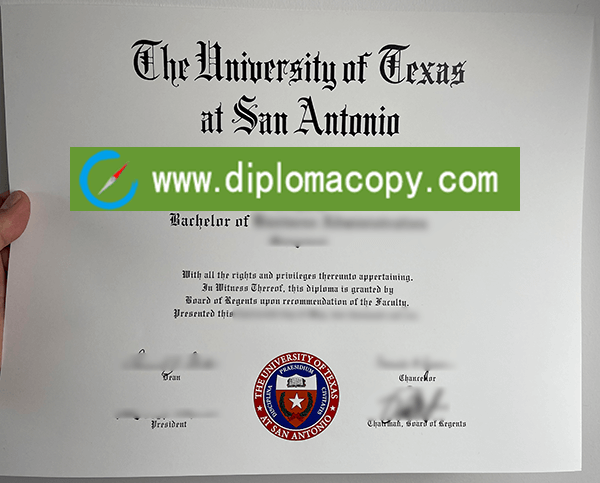 University of Texas at San Antonio degree