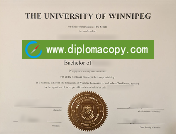 University of Winnipeg degree