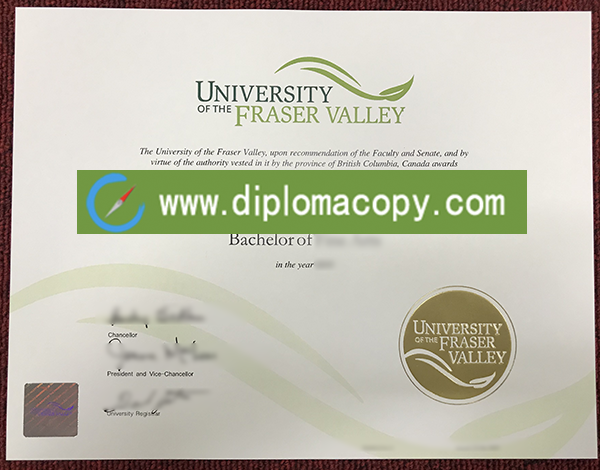 University of the Fraser Valley diploma, buy fake UFV degree