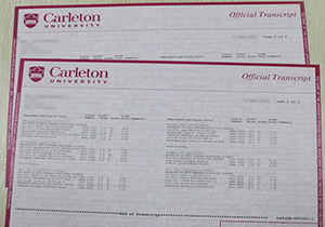 purchase copy Carleton University transcript