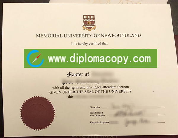 Memorial University of Newfoundland diploma, buy MUN degree