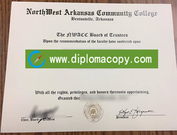 Northwest Arkansas Community College diploma, buy fake NWACC degree