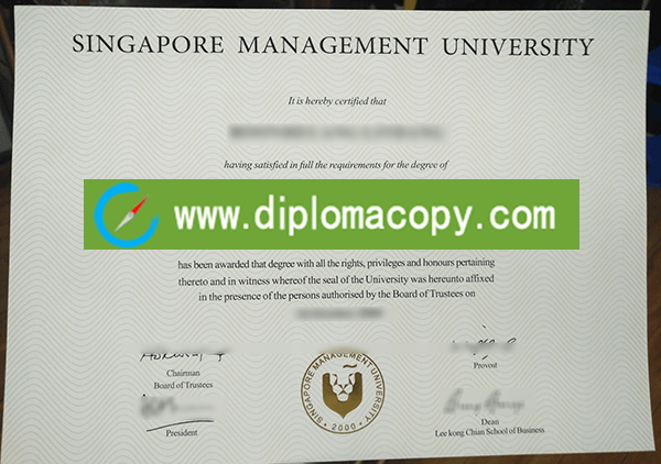 Singapore Management University diploma, buy SMU degree