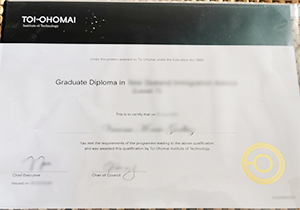 Purchase fake Toi Ohomai Institute of Technology diploma