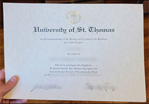 build fake University of St. Thomas degree