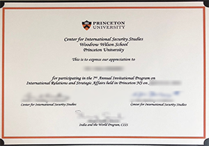 buy fake Princeton University degree