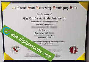 buy fake California State University Dominguez Hill diploma