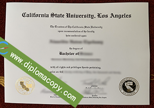 buy fake California State University Los Angeles diploma