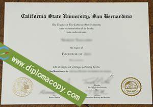 buy fake California State University San Bernardino diploma