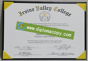 buy fake Irvine Valley College diploma