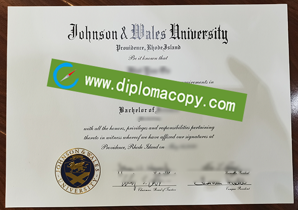Johnson & Wales University diploma, JWU fake degree