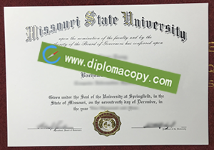 buy fake Missouri State University diploma