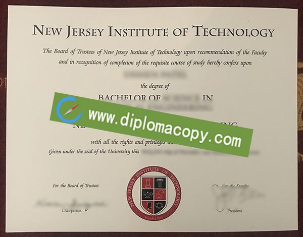 New Jersey Institute of Technology degree, NJIT fake diploma