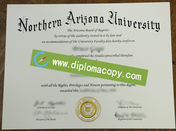 Northern Arizona University diploma, buy NAU fake degree