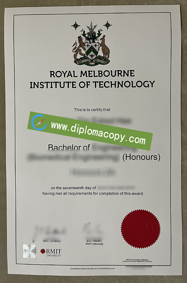 RMIT degree, Royal Melbourne Institute of Technology fake diploma