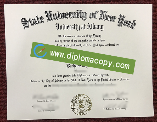 State University of New York Albany degree, University at Albany fake diploma
