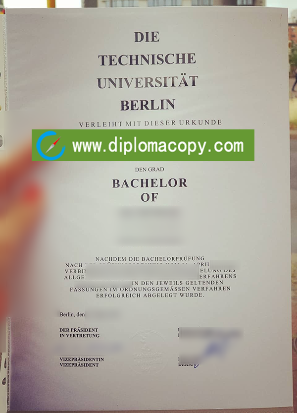 Technical University of Berlin degree